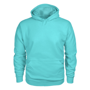 Plain Cyan Hoody